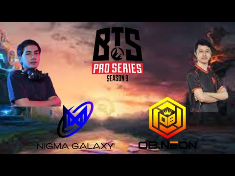 NIGMA GALAXY SEA VS OB NEON | INDO PRIDE ELIMINATED LOWER BRACKET | BTS PRO SERIES S9 Southeast Asia