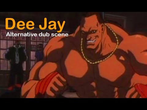 Street Fighter II - The Animated Movie - Dee Jay Alternative [UK] dub scene - "D.J."