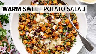 Sweet Potato Salad | I'm Obsessed With This Healthy Fall Salad Recipe!