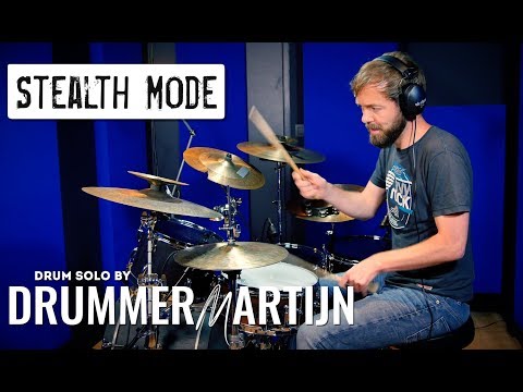 "Stealth Mode" //  Drum Solo (in 7/8 time) by DrummerMartijn (Exclusive Drums)