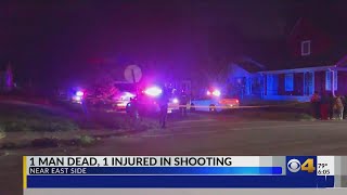 1 man dead, 1 injured in shooting