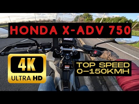 HONDA X-ADV 750 '23 | TOP SPEED 0-150 | MANUAL MODE.