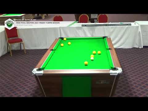 Irish Pool Masters 2021 - Friday 2pm Session