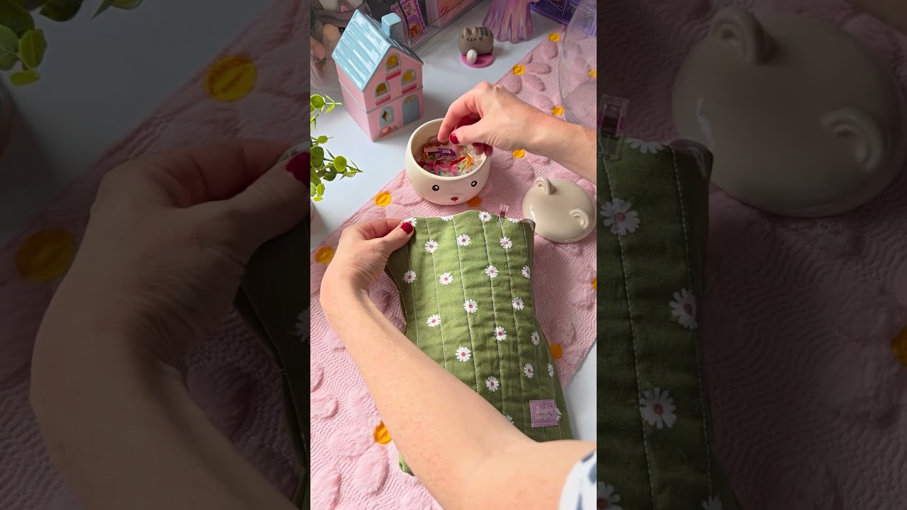 Let's Sew Something Unique For Readers 🐻 #sewing #booksleeve #diy