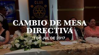 Cambio de Mesa Directiva 