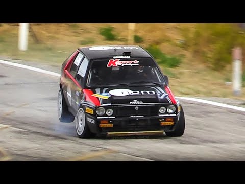 Lancia Delta HF Integrale 16V Gr. A: Battistolli & Grjazin Show, Jumps & Donuts at RallyLegend 2023!