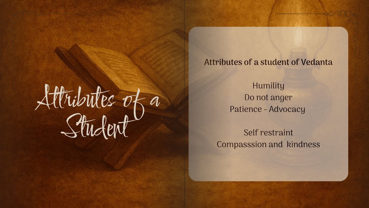 Attributes - Student of Vedham