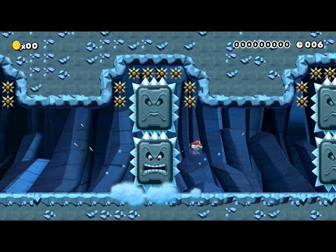 Super Mario Maker - Bogorrana Level Showcase part 2: A Stroll Through the Thwomps