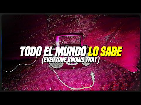 Everyone Knows That (Sub Español) | Christopher David Booth – Ulterior Motives