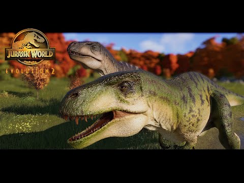 Acrocanthosaurus Showcase - Jurassic World Evolution 2