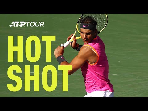 Hot Shot: Nadal Unleashes Drop Shot Out Of Nowhere In Indian Wells 2019