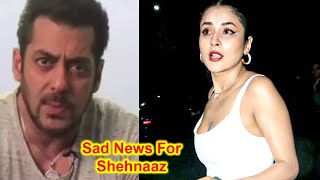 Sad News for Shehnaaz Gill and Salman Khan after Kabhi Eid Kabhi Diwali Shoot start