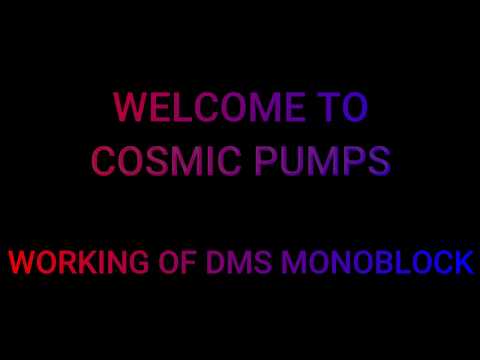 Cosmic single phase electric dms-2 centrifugal monoblock pum...