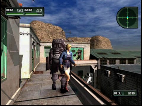 Parasite Eve 2 destroy grenade type golems on Motel balcony quickly