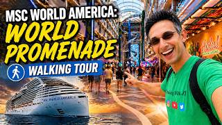 FIRST LOOK at MSC World America’s World Promenade