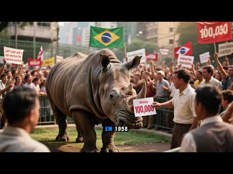 Você sabia que um RINOCERONTE já foi ELEITO VEREADOR em São Paulo!