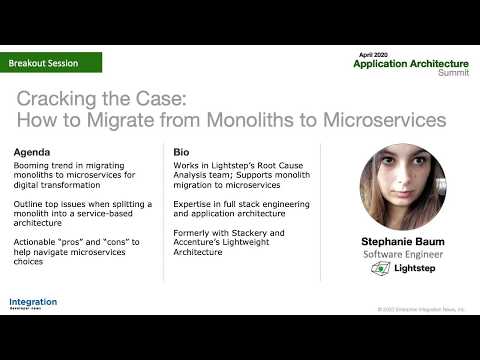 Cracking the Case: How to Migrate from Monoliths to Microservices