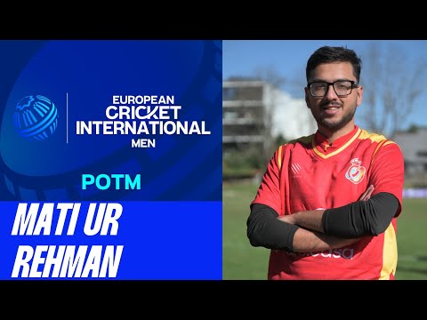 POTM Match 3: M.Ur Rehman - POR vs ESP | Highlights | ECI Portugal-Spain, 2025 31 Jan 2025 ECI25.003