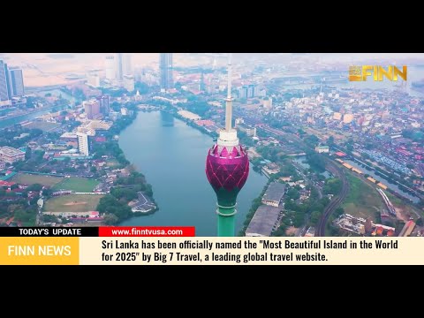 Sri Lanka has been officially named the "Most Beautiful Island in the World for 2025"
