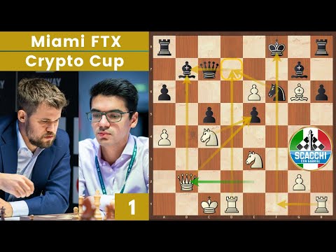 Carlsen Super Aggressivo Gioca Per il Matto! - Carlsen vs Giri | FTX Crypto Cup Miami