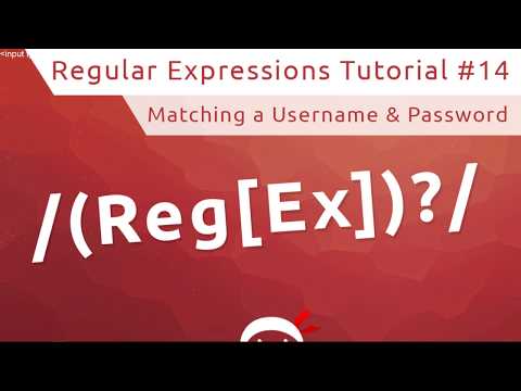 Regular Expressions RegEx Tutorial 1 What is RegEx