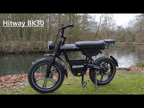 Hitway BK30 eBike mit Batman Vibes!