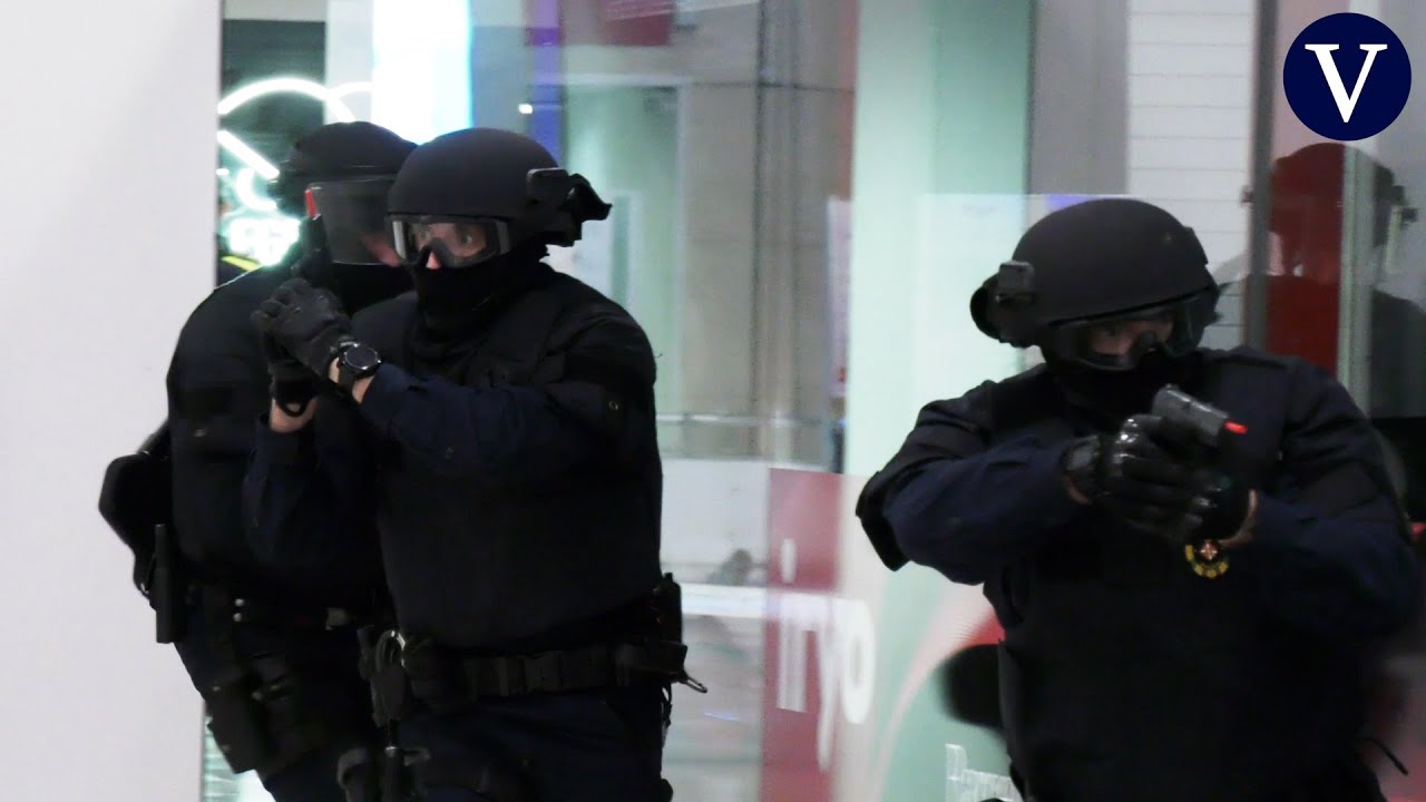 La estación de Sants escenario de un simulacro de ataque terrorista sin precedentes