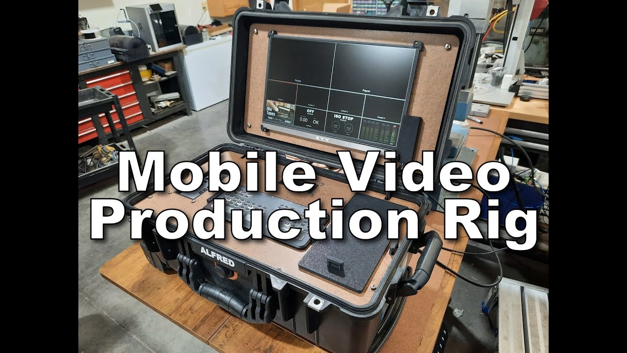 4 Camera Mobile Video Rig using ATEM Mini Pro ISO