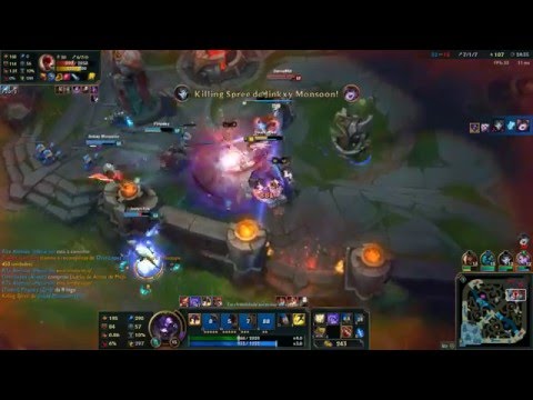 VACA LOKA(Alistar) vs Kennen - mata muito! - LOL - League of Legends