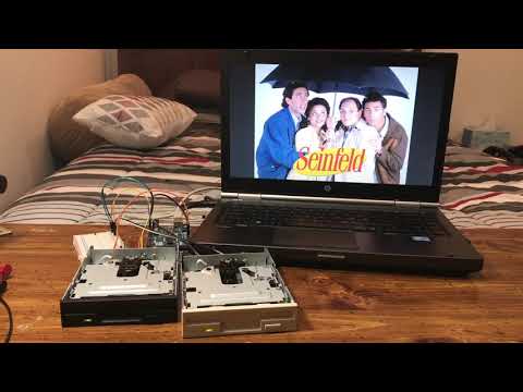 Floppy drive duet - Seinfeld theme