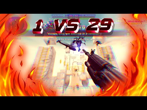 CrossFire West: Mutation Escape - 1 VS 29 Clutch in Outbreak