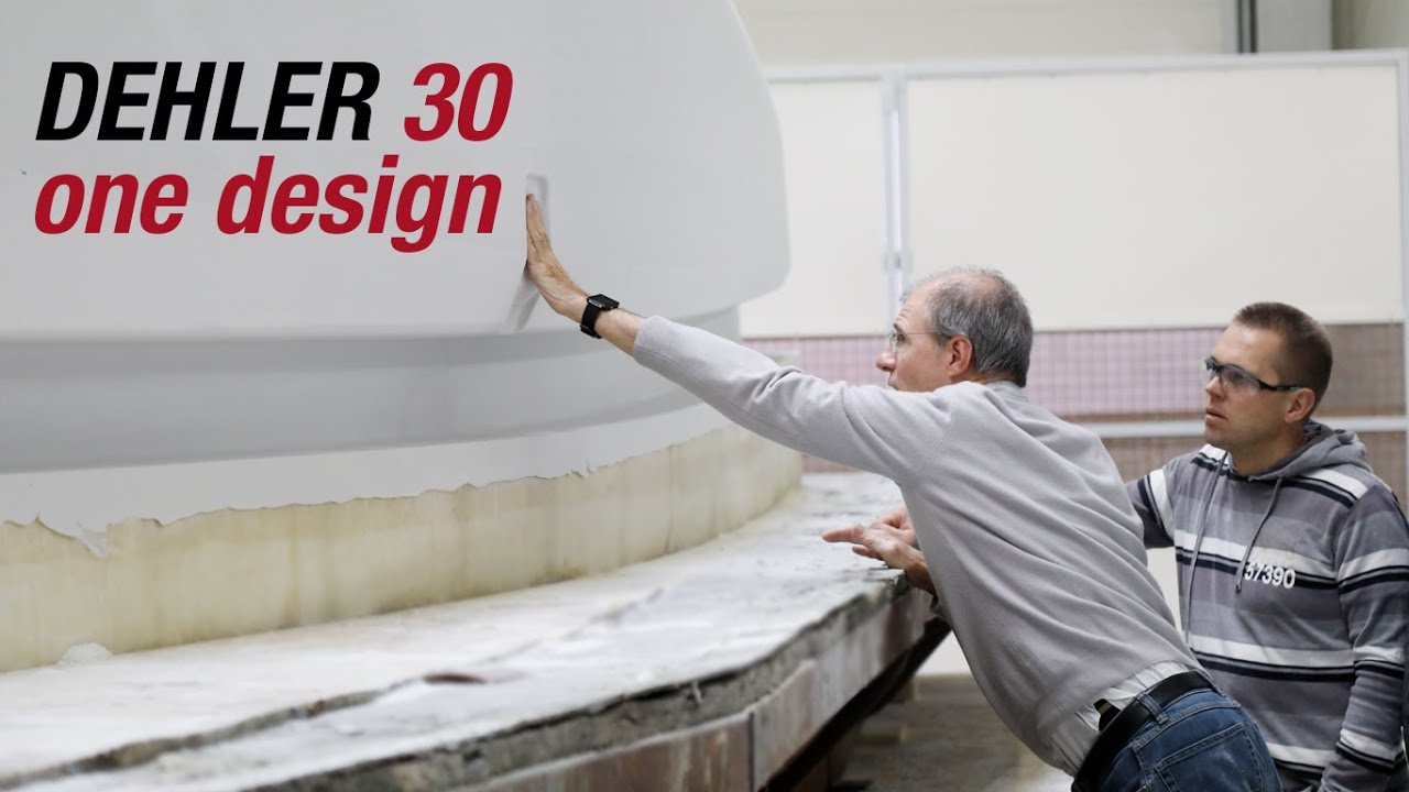 Этапы строительства Dehler 30