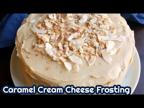 Caramel Cream Cheese Frosting with Condensed Milk
