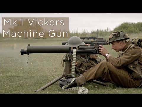 Vickers Machine Gun Demonstration Shoot