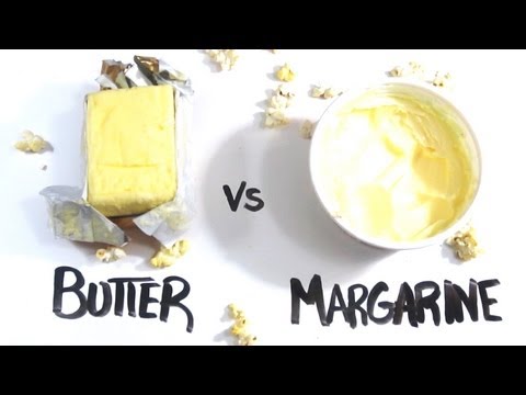Máslo vs. margarín