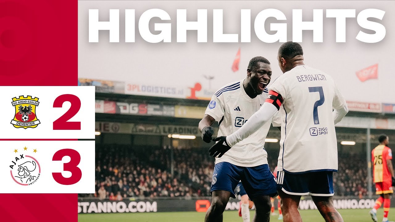 Go Ahead Eagles vs Ajax highlights