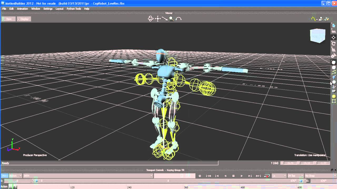 tutorial : editing mocap clips in MotionBuilder