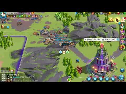 KvK 6  OVER    EPIC FIGHT Rise of Kingdoms  #2641RN |frends #1860 #1981 #2837