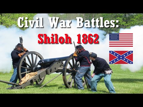 CIVIL WAR BATTLES: The Battle of Shiloh 1862 Pittsburgh Landing