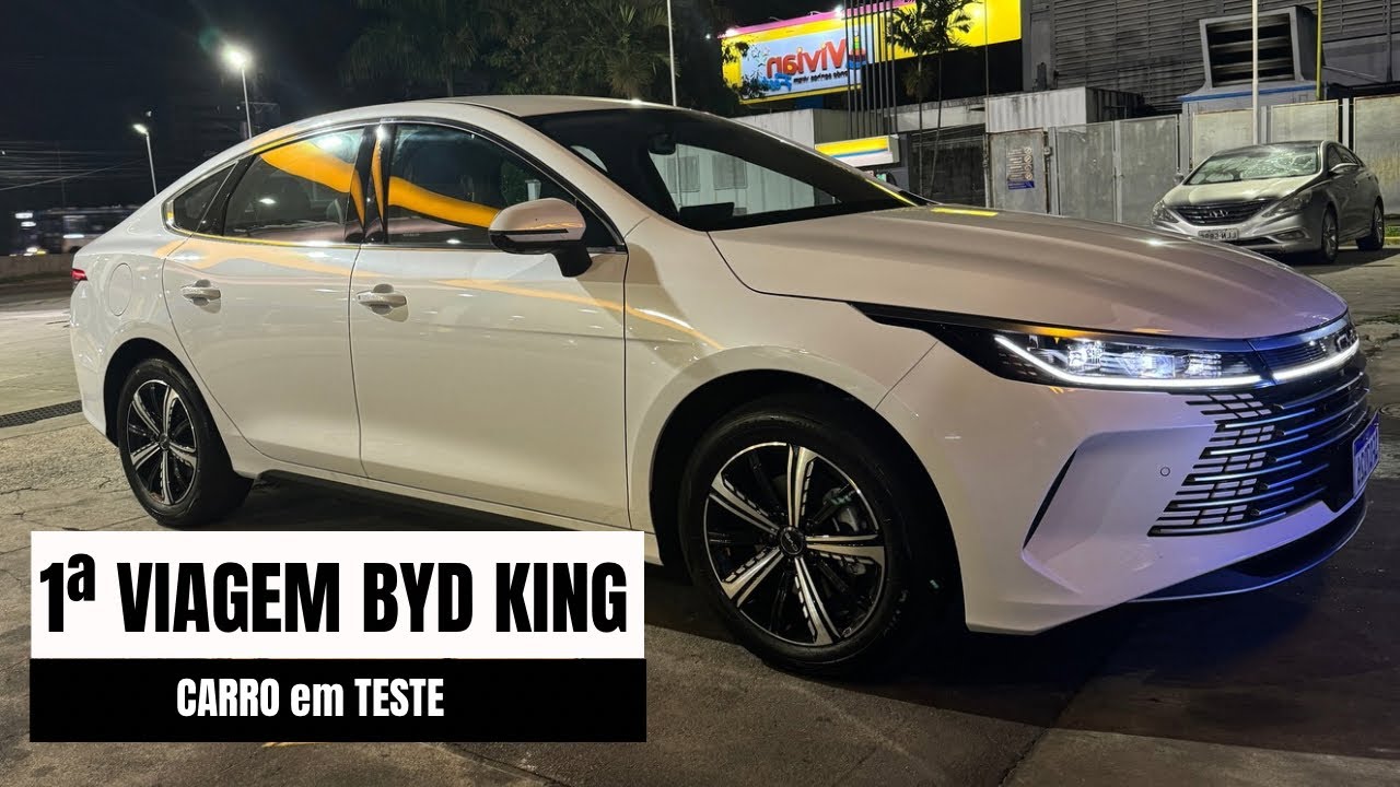 🔴 1ª VIAGEM de 450km COM BYD KING / CONSUMO REAL / MELHOR QUE COROLLA HIBRIDO?
