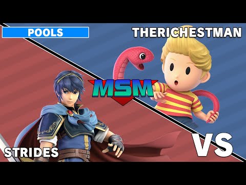Offline MSM 236 - strides (Marth) VS TheRichestMan (Lucas) Wave 2 Pools