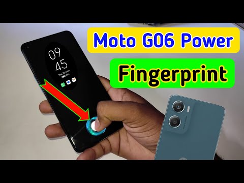 Moto g06 power display fingerprint setting/Moto g06 power fingerprint screen lock/fingerprint sensor