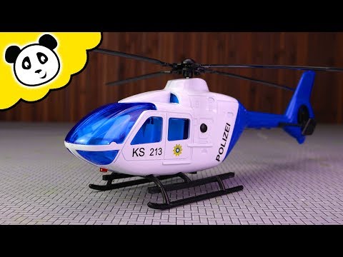 Dickie Toys - Der NEUE Polizei Hubschrauber! - Spielzeug auspacken \u0026 spielen - Pandido TV