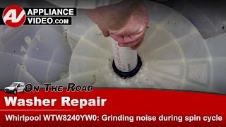 Whirlpool Washer Repair: Grinding Noise During Spin Cycle - Tub Bearing