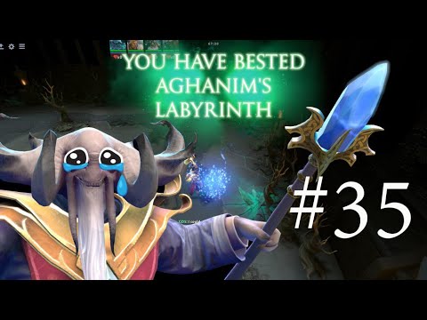 Dota 2 - Aghanims Labyrinth Level 5 | MARS VS WK, WHO WINS..?? #35