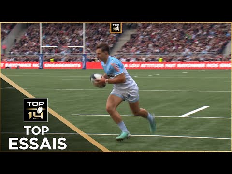 TOP Essais de la J08 – TOP 14 – Saison 2024-2025