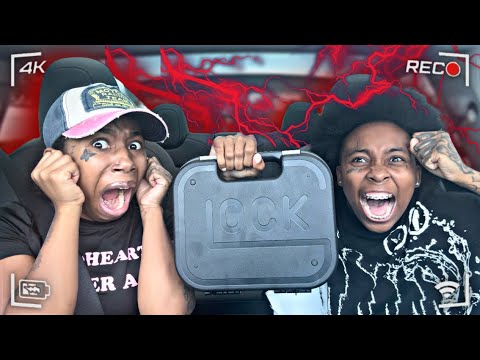 TELLING My SCARED 😳 GIRLFRIEND To PASS The “ GLOCK “ While I’m Mad 😡 !! * EPIC *