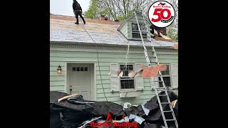Watch video: Team Bill - Roof Replacement - Brown Roofing...