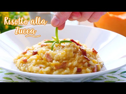 Risotto Alla Zucca - Ricetta Facile Riso Cremoso Zucca e Speck - 55Winston55