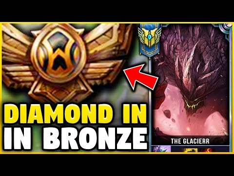 I TOOK MY MALPHITE BOOSTING STRAT INTO BRONZE! DIAMOND MALPHITE VS BRONZE ELO! - League of Legends